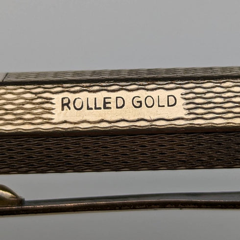 British Vintage Yard O Red Rolled Gold Hexagon Propelled Pencil in Case